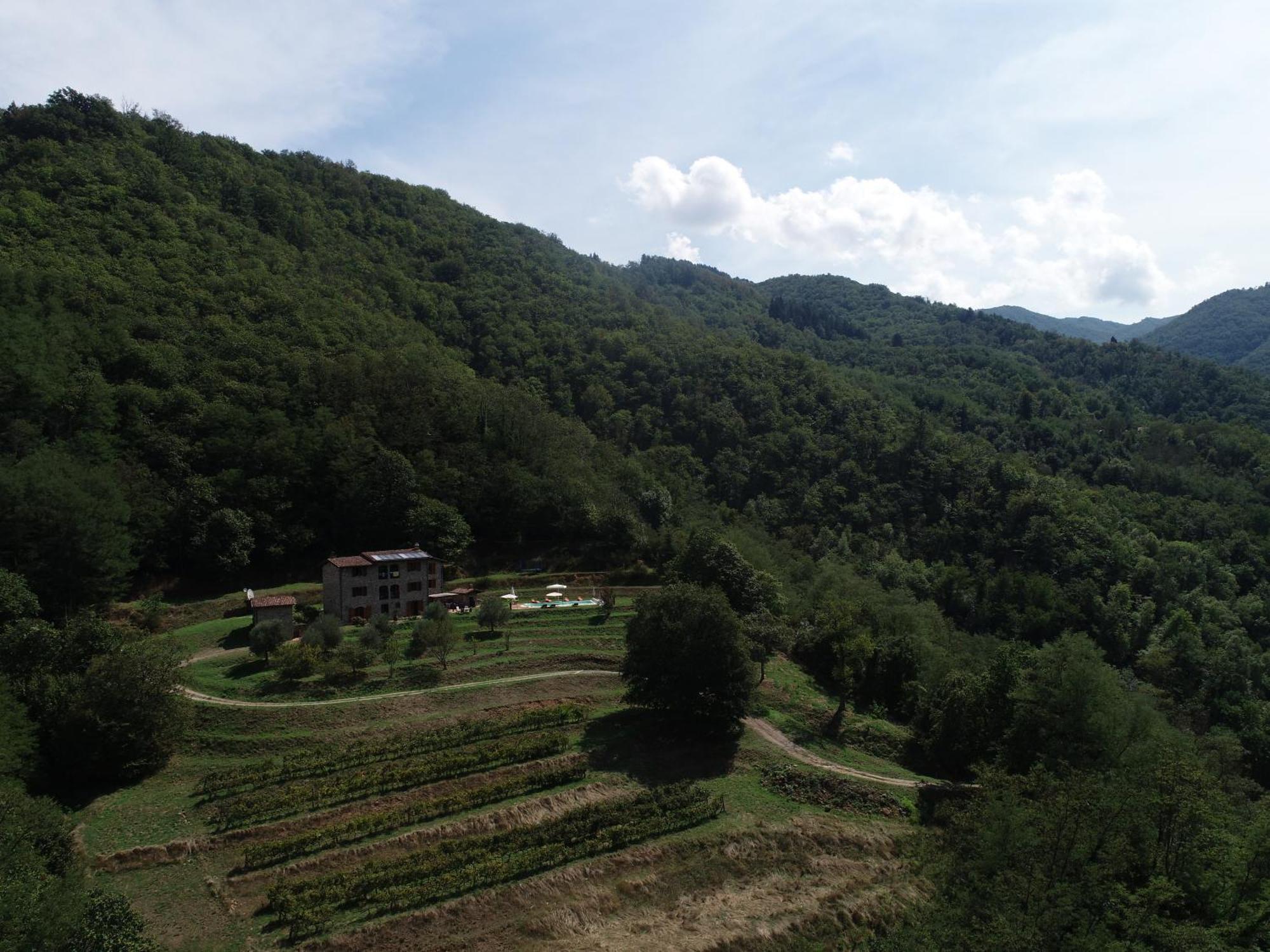 Casa Bachella Villa Bagni di Lucca Dış mekan fotoğraf