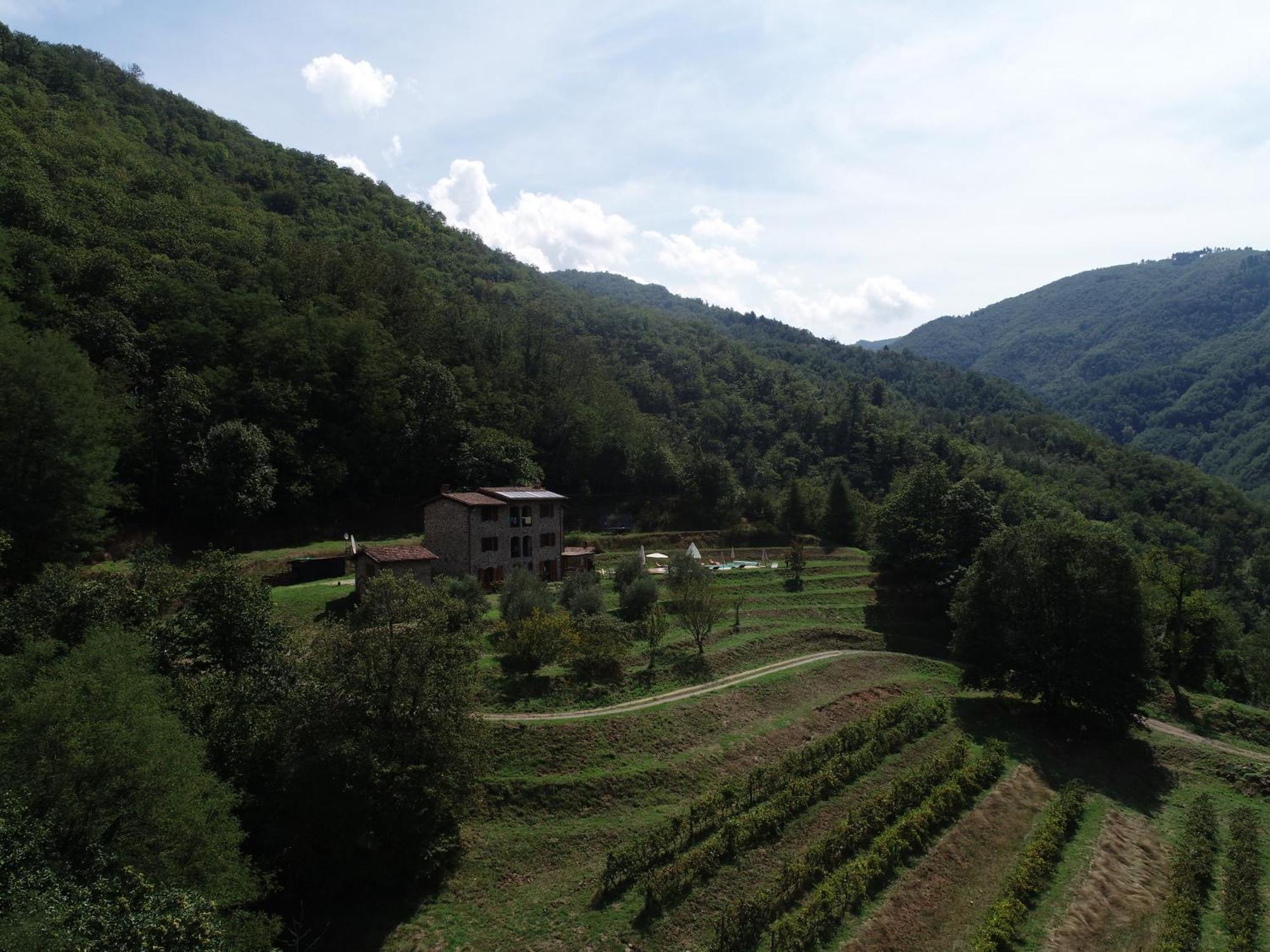 Casa Bachella Villa Bagni di Lucca Dış mekan fotoğraf