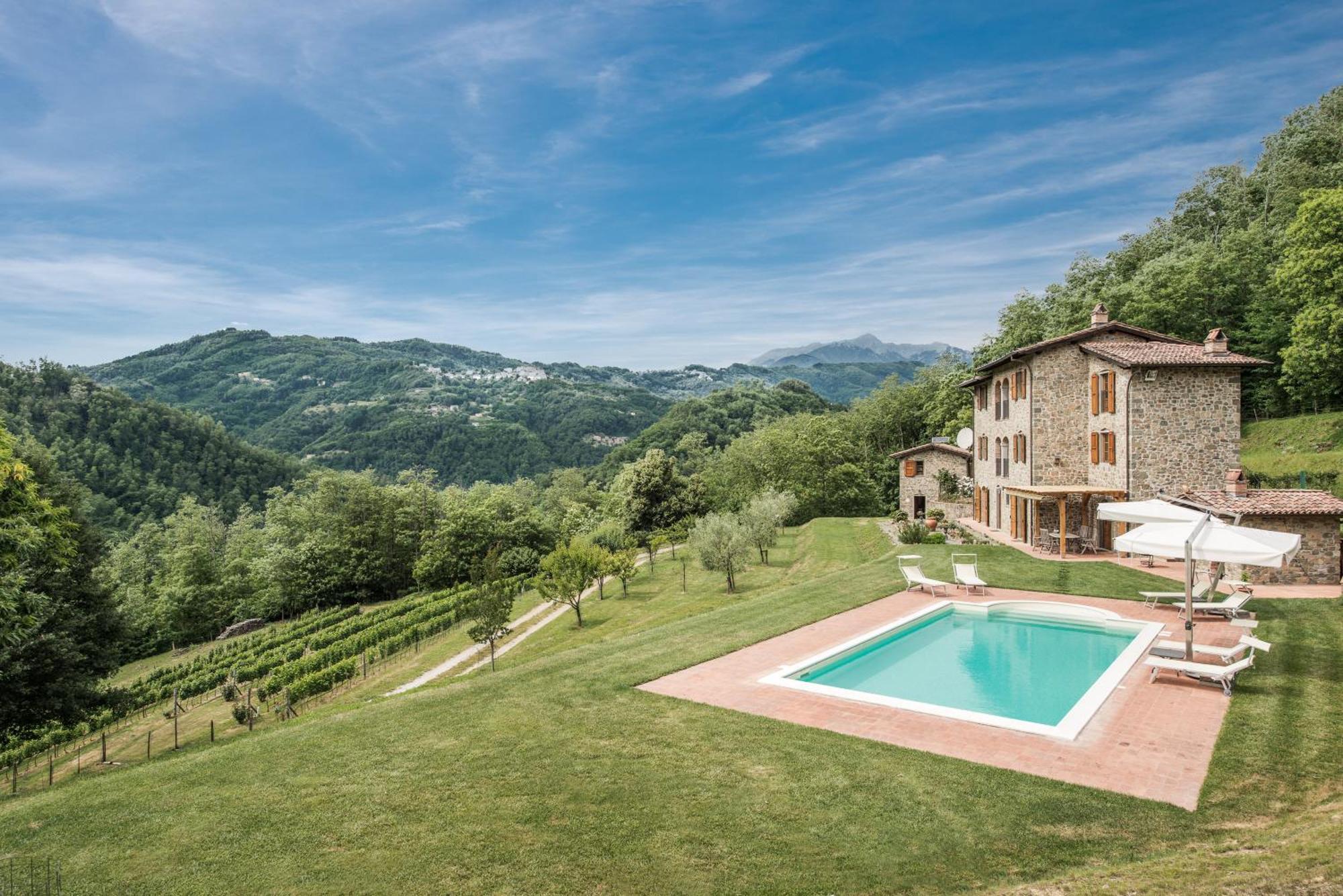 Casa Bachella Villa Bagni di Lucca Dış mekan fotoğraf