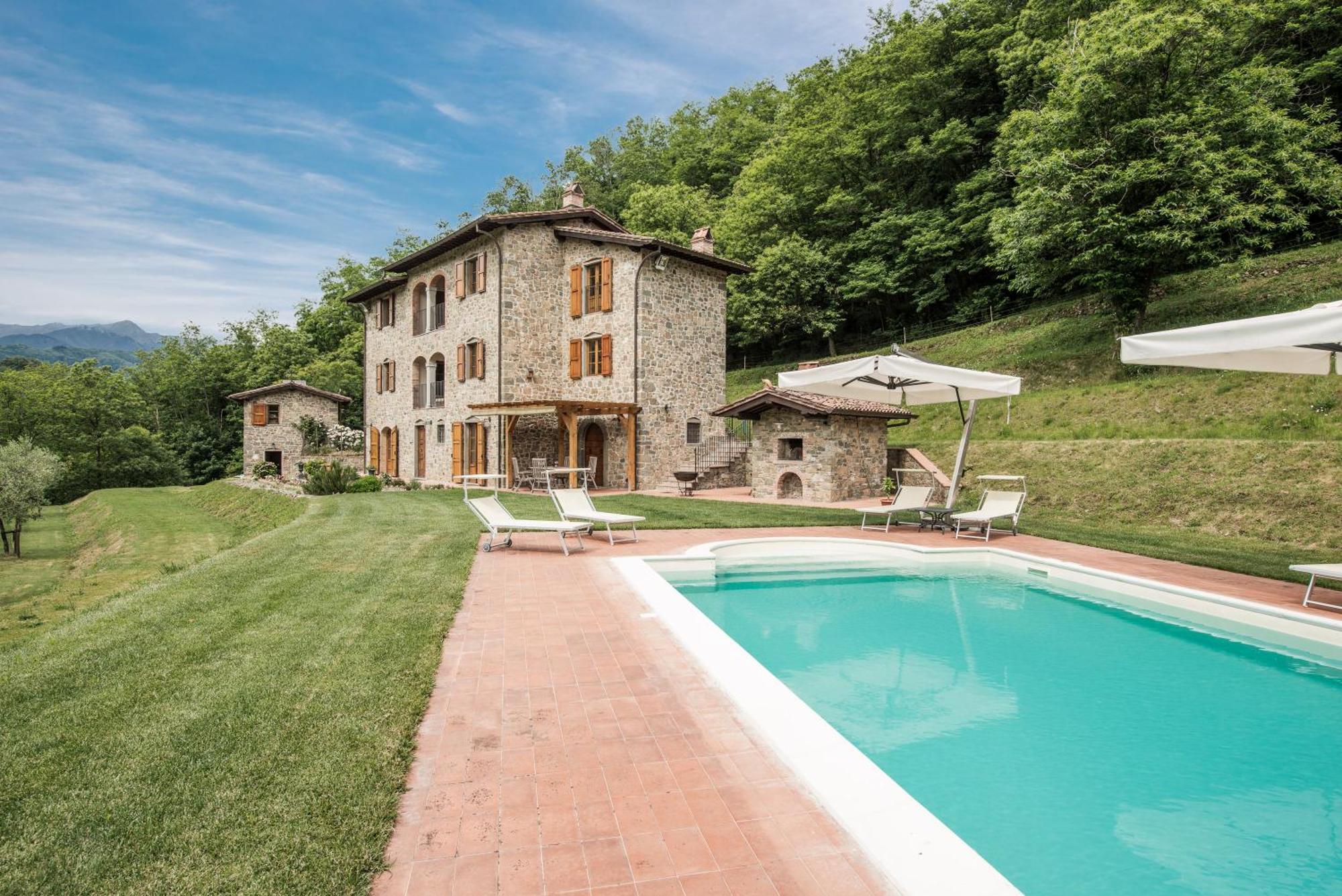 Casa Bachella Villa Bagni di Lucca Dış mekan fotoğraf