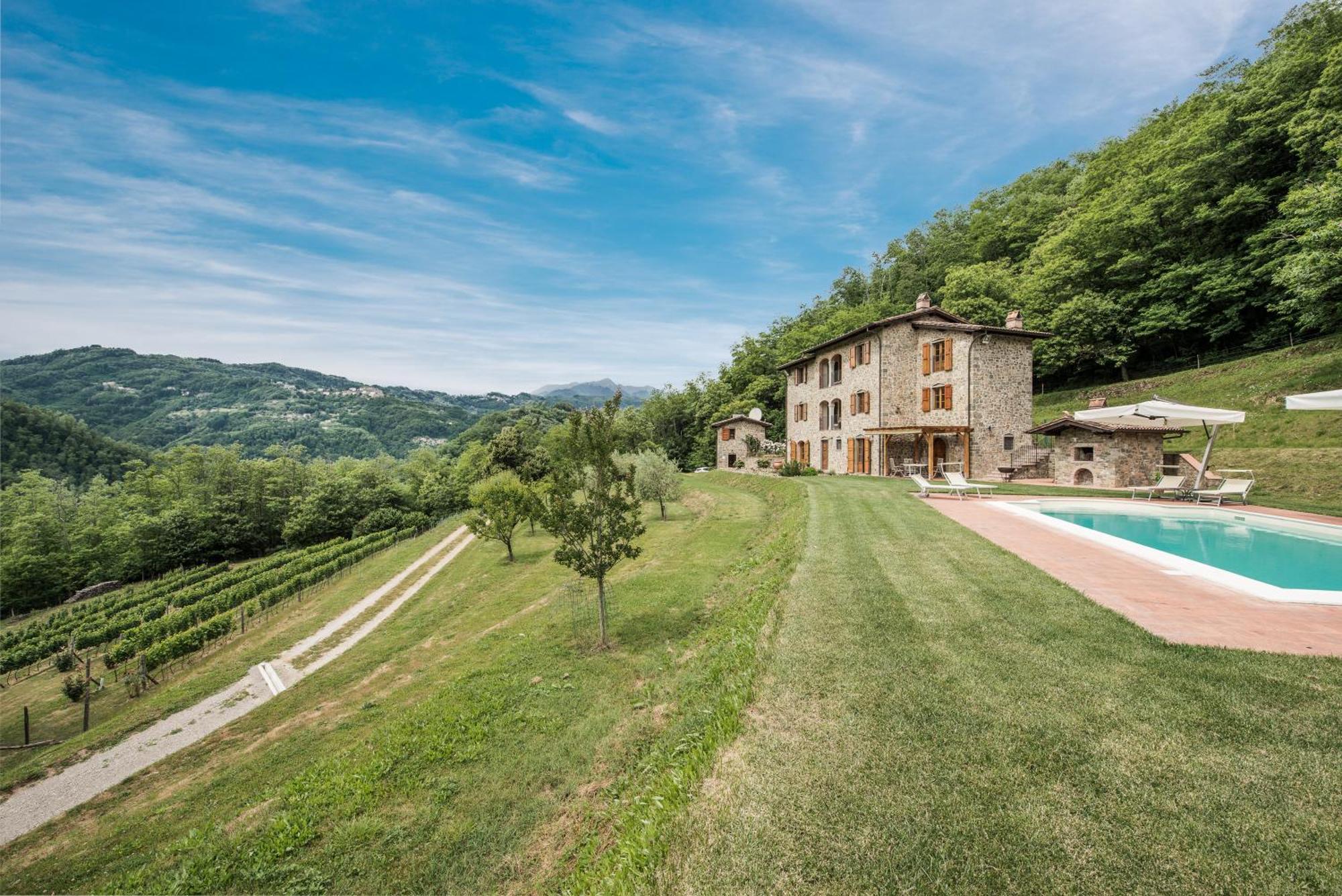 Casa Bachella Villa Bagni di Lucca Dış mekan fotoğraf