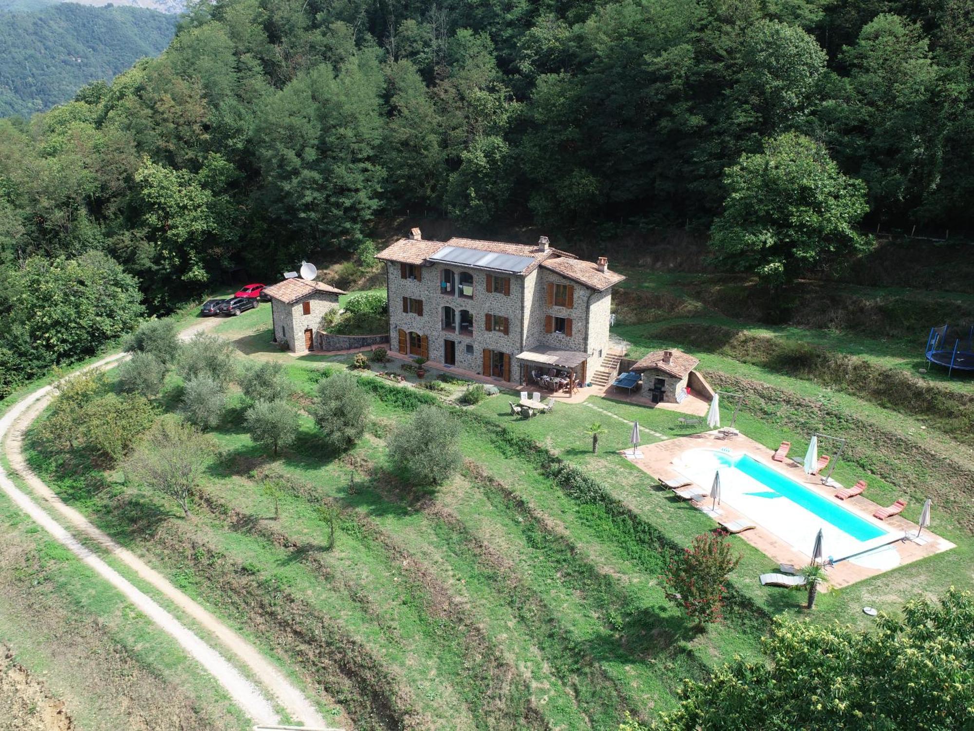 Casa Bachella Villa Bagni di Lucca Dış mekan fotoğraf