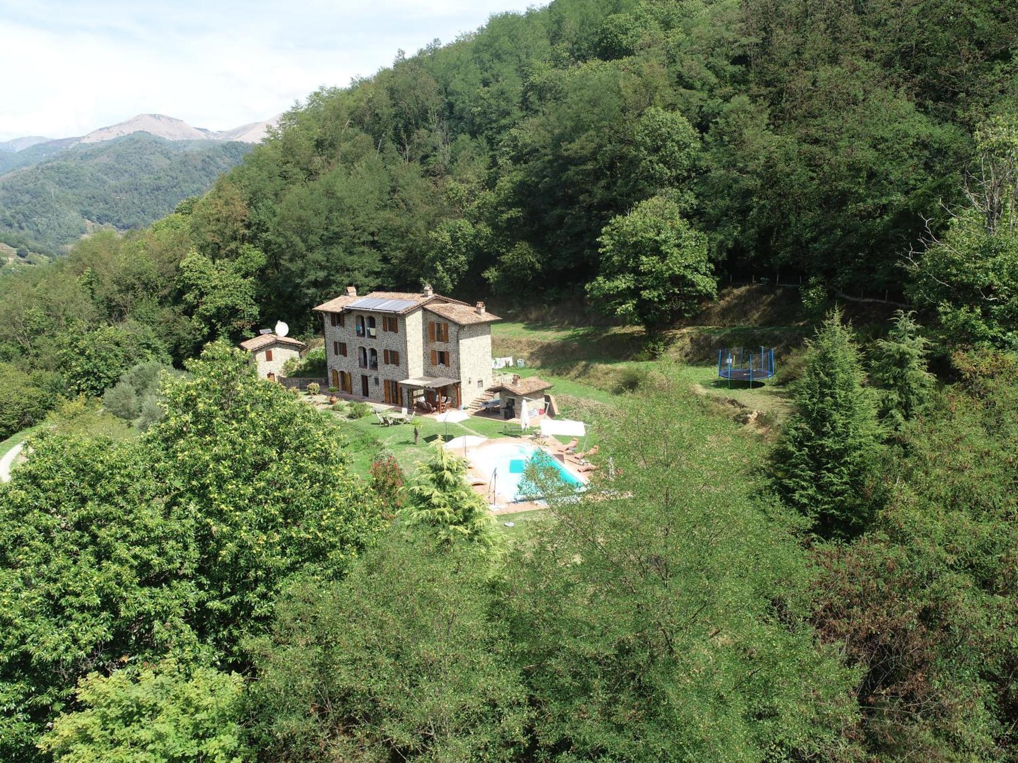 Casa Bachella Villa Bagni di Lucca Dış mekan fotoğraf