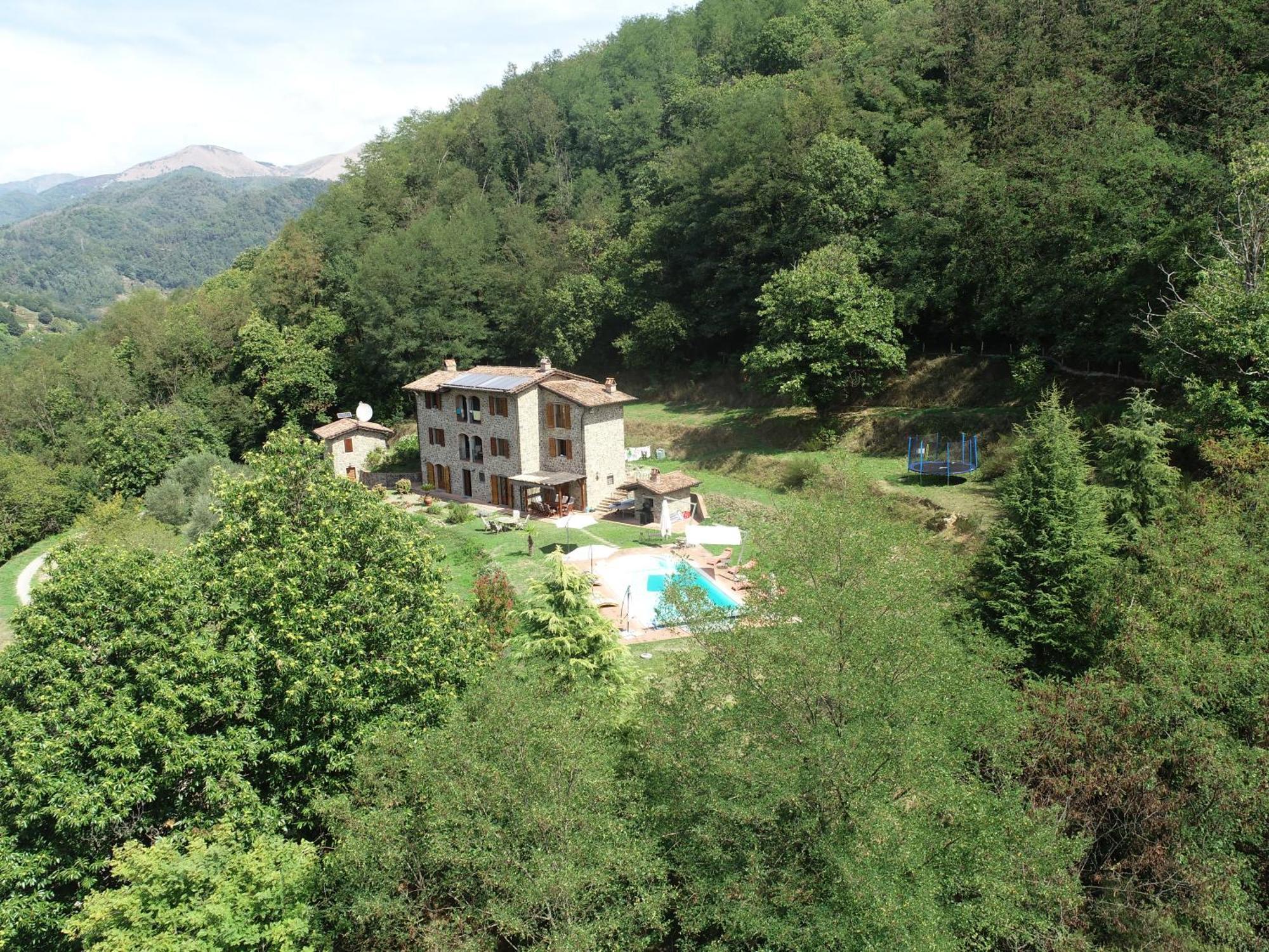 Casa Bachella Villa Bagni di Lucca Dış mekan fotoğraf